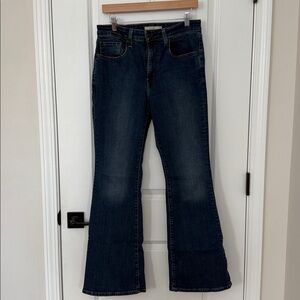 Levi’s Dark Blue Flared Jeans